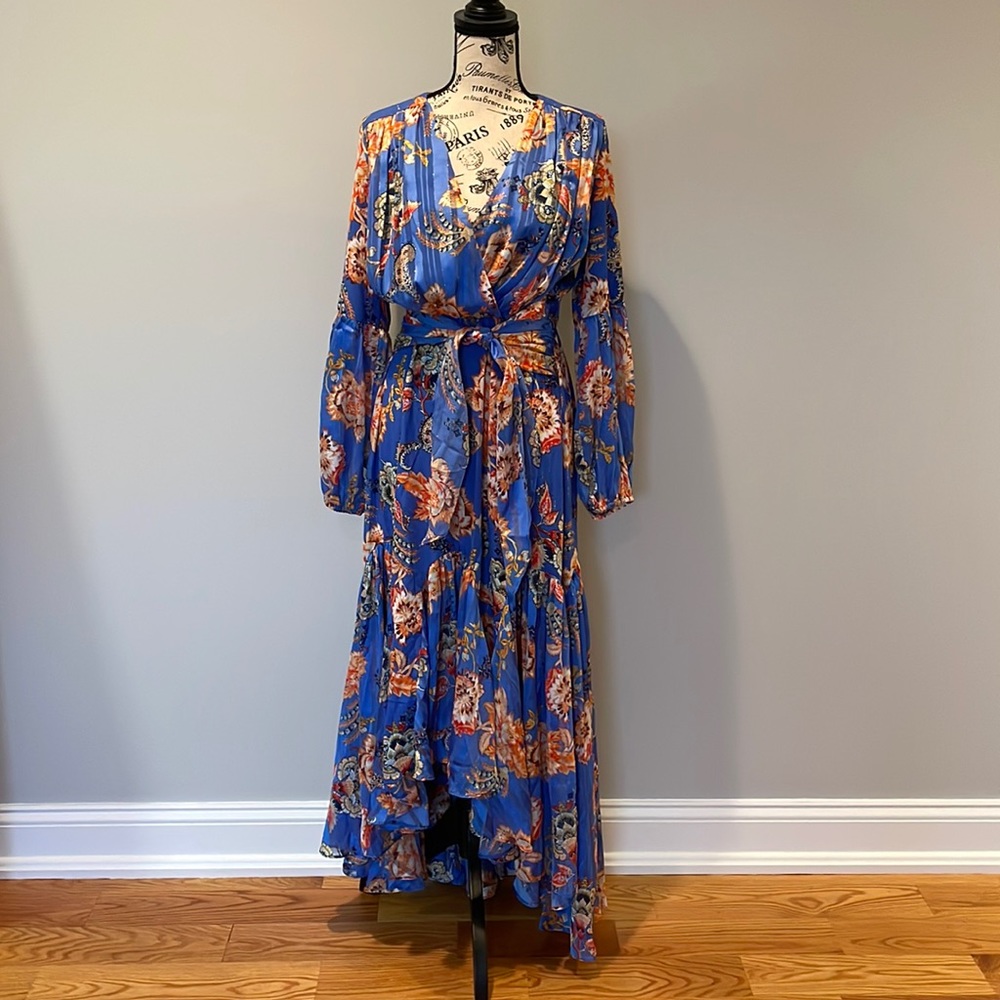 Elliatt Balance Floral High-Low Dress (Small)